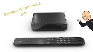 nouvelle mise à jour du decodeur tv 4 UHD de chez orange [upl. by Anivad]