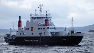 mv Coruisk at Wemyss Bay amp Rothesay [upl. by Ellenrahc]