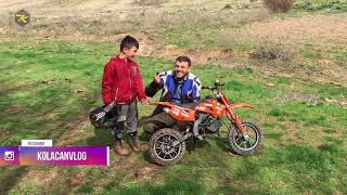 50 cc Küçük Motosiklet İnceleme  Çocuklar İçin Kros motor  Pocket bike review [upl. by Ynohta]