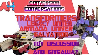 Conversion Conversations Transformers Generations Legacy United Armada Universe Galvatron [upl. by Hengel]