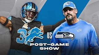 Detroit Lions vs Seattle Seahawks Postgame Show [upl. by Nolram126]