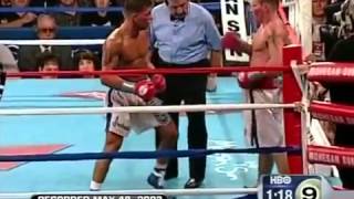 Gatti  Ward Best round in boxing history [upl. by Rehttam649]