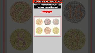 Can You Spot the Hidden Number Color Vision Test shorts illusion [upl. by Amehsat]