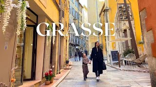 Walk in GRASSE France Provence What to visit around Nice and Cannes French Riviera Travel Guide [upl. by Rossie]