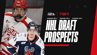 RANKING THE TOP 5 NHL DRAFT PROSPECTS  Bob McKenzie [upl. by Godart]