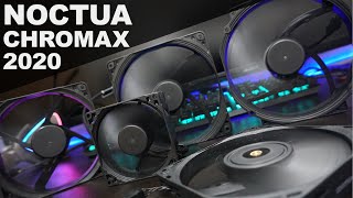 Новые ТОП вентиляторы NOCTUA CHROMAX [upl. by Virgin]