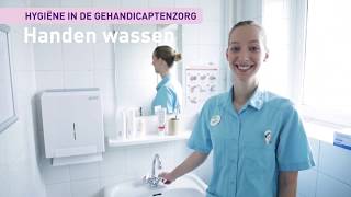 Hygiëne in de gehandicaptenzorg handen wassen [upl. by Codding]