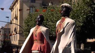 LOS GIGANTES DE TAFALLA Fiestas de Navarra [upl. by Dix]