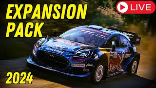 Unser Einblick ins 2024er Expansion Pack  EA WRC  Live Multistream [upl. by Ikcim984]