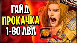 ГАЙД ПРОКАЧКА 160 Уровни в World of Warcraft Shadowlands [upl. by Amoeji]