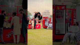 FroNt fLip oMg😮😱flip frontflip parkour viralvideo youtubeshorts stunt [upl. by Fitalludba]