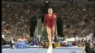 Dominique Moceanu  2000 US Classic  Vault Bars Beam Floor [upl. by Yokum]