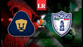 🔥🔥🔥Pumas UNAM 🔵🟡⚪️ Vs CF Pachuca ⚪️🔵⚪️ l Liga MX 🇲🇽⚽️ l Apertura l Jornada 4🔥🔥🔥 [upl. by Atalie]