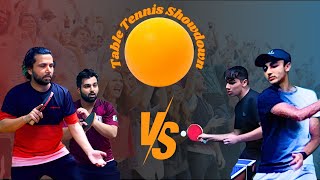 Aggressive Topspin vs Tactical Backspin  Table Tennis Tournament [upl. by Phionna]