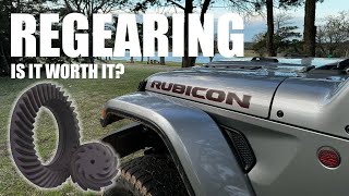 Jeep Gladiator Regearing Exposed Is it Worth the Investment [upl. by Siubhan]