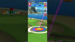 Golf Clash T10 White Cliffs Hole 2 Par 3 HIO [upl. by Annaesor]