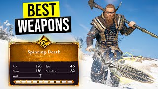 Assassins Creed Valhalla BEST Weapons Locations To Upgrade to Mythic [upl. by Koloski210]