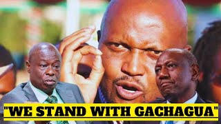 quotWe stand with GACHAGUAquotMOSES KURIA RESCUES RIGATHI GACHAGUA AFTER IMPEACHMENT [upl. by Frazer]