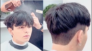 Aprende hacer corte de pelo coreano hairstyle tutorial barber cortedepelo kpop coreano [upl. by Pega]