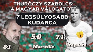 Thuróczy Szabolcs quotEzt rossz volt nézniquot  A magyar futball legnagyobb kudarcai  Listázó [upl. by Galasyn326]