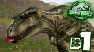 BACK TO SAVE THE DINOSAURS  Jurassic World Evolution  Claires Sanctuary  Ep1 HD [upl. by Ocirema]