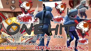 ARENA BY ONE PEPENG SHOOT ONE HIT SHOTGUN ONLY freefire [upl. by Anetta465]