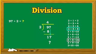 Division  Division of 2 digit number by 1 digit  Maths concept for kids  Std 3 [upl. by Eidda]