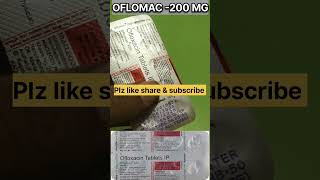 Oflomac 200 tablet uses in hindi shortvideo [upl. by Annaitsirk416]