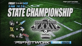 🏈🏆 111524 THE DAKOTA BOWL 9MAN1A2A STATE CHAMPIONSHIP [upl. by Froemming]