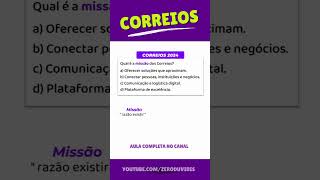 CORREIOS 2024  CÓDIGO DE ÉTICA DOS CORREIOS concursocorreios concursocorreios2024 [upl. by Ynohtnaleahcim936]