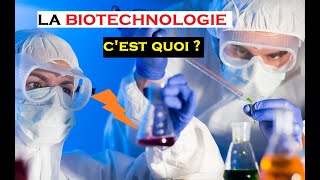 LA BIOTECHNOLOGIE CEST QUOI  3 MINUTES POUR TOUT SAVOIR [upl. by Ita98]