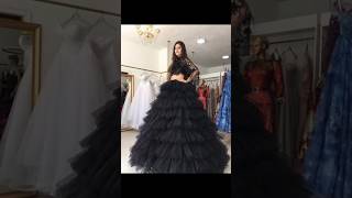 DIY full layeredtiered tulle skirt with an elastic waistband full video on peshstyle tulleskirt [upl. by Adnoek]