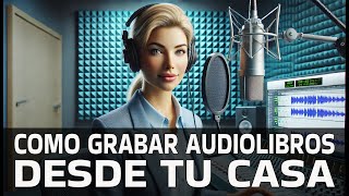 Secretos para crear audiolibros PROFESIONALES desde tu hogar [upl. by Roseanne878]