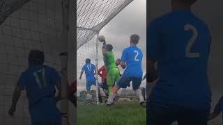 What a save 💀💥  football save [upl. by Hadleigh]