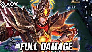 VOLKATH GAMEPLAY  FULL DAMAGE  ARENA OF VALOR [upl. by Wailoo]