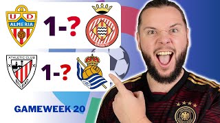 LaLiga Gameweek 20 Predictions amp Betting Tips [upl. by Assennej]