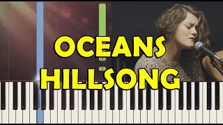 OCEANSHILLSONG UNITED  PIANO TUTORIAL [upl. by Sabella]