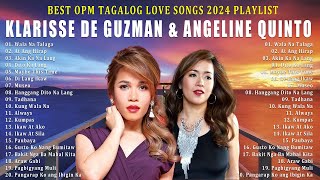 Best Tagalog Love Songs 2024 💗 Beautiful OPM Tagalog Love Songs💗Klarisse De Guzman Angeline Quinto [upl. by Eugirne]