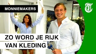 Niek 26 casht met eigen kledingmerk  MONNIEMAKERS 04 [upl. by Oicram]