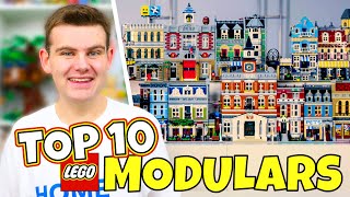 TOP 10 MostCollected LEGO Modular Buildings SURPRISING RESULTS [upl. by Eerdua187]