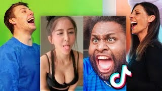 TIK TOK TRY NOT TO LAUGH CHALLENGE vs MY MUM [upl. by Leahcimaj]