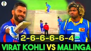 Virat Kohli DESTROYED Malinga in 1 Over 6666 [upl. by Stephine]