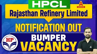 HRRL RECRUITMENT 2024  HPCL Rajasthan Refinery Recruitment 2024  HPCL Notification 2024 Out 🔥 [upl. by Savina]