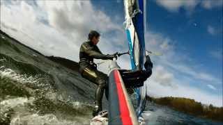 Windsurfing Podcast 11  Fun Session GoPro Boom Extension [upl. by Kessler]