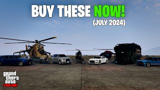 Top 10 Vehicles EVERYONE Should Own in GTA Online August 2024 [upl. by Milka630]