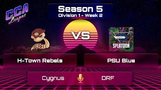 Div 1 HTown Rebels vs PSU Blue  CCA League S5 W2 [upl. by Anizor831]