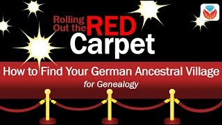 Finding German Villages for Genealogy and Family History with James M Beidler [upl. by Annunciata]