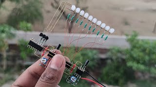 Incredible RGB LED Chaser Circuit  Unbelievable Results [upl. by Koby]