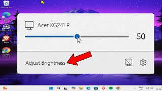 How To Add Brightness Slider to PC amp Laptop in Windows 11 [upl. by Mike48]