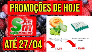 REDE SUPERMARKET OFERTAS DE HOJE  ENCARTE DE PROMOÇÕES DO SUPERMARKET VÁLIDO DE 26 A 270422 [upl. by Nollad363]